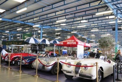 Les autos du club exposées