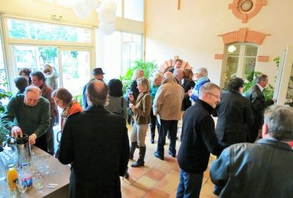 Café et jus d'orange à l'arrivée