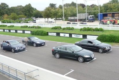 sur la grille de départ