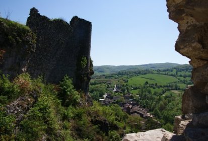 Vallée vue de Penne