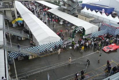 Activité au paddock