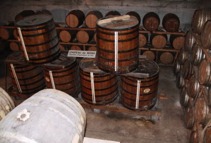 La cave d'Armagnac du château