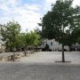 Place des arcades à MONFLANQUIN (47)