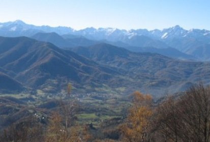 Chaine du Couserans depuis le col de Peguère